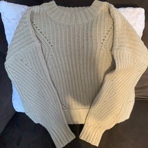 Pink Rose mock neck sweater